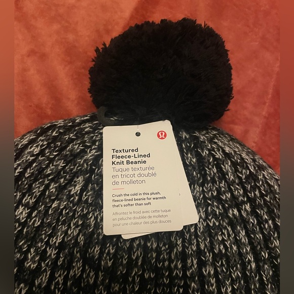 Lululemon Textured Fleece Lined Knit Beanie NEW $64 - Picture 7 of 9
